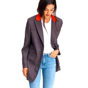😻 Rag & Bone Paloma High Contrast Lapel Blazer
